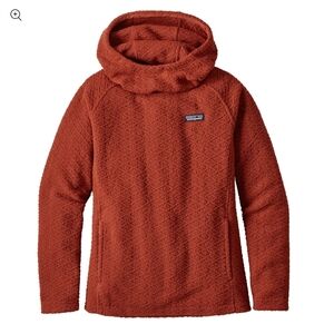 Patagonia Worn Wear Burnt Orange Women's Capra Hoodie